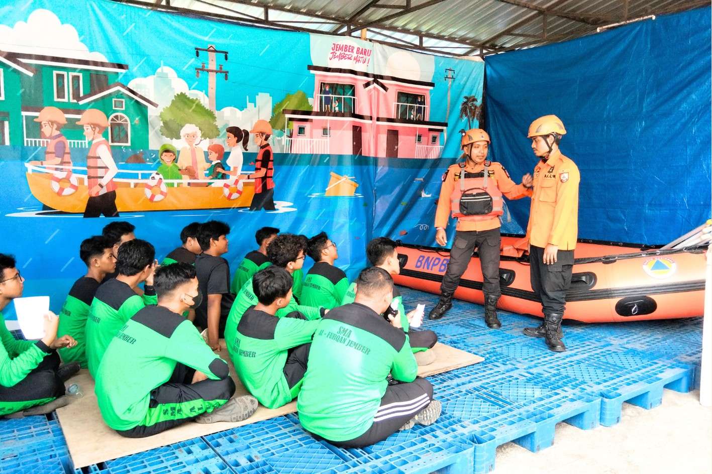 Outing Class: Berkunjung ke BPBD Kabupaten Jember